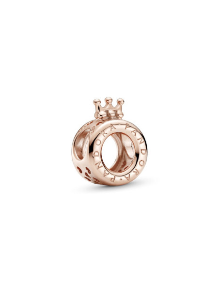 Charm Pandora Corona O Logo Rosa 767401