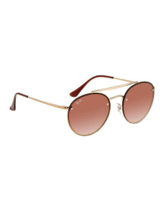 Ray Ban Rb3614n 91410t Round Double Bridge Blaze Rosa Dorado | Sunn... 2