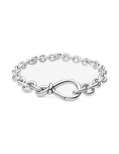 Brazalete Pandora de cadena Nudo infinito grueso 598911c00