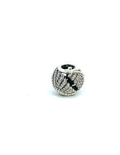Charm Pandora Calado de Plata con Pluma de Ave Fénix y Circonitas 791749CZ 2