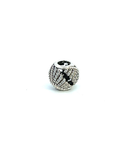 Charm Pandora Calado de Plata con Pluma de Ave Fénix y Circonitas 791749CZ