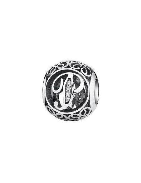 Charm Pandora Letra P Vintage 791860cz pa69