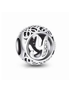 Charm Pandora Letra Y Vintage 791869cz pa75