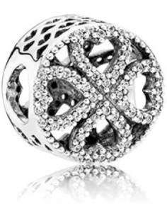 Charm Pandora Plata Corazón Circonitas 791808cz pa78