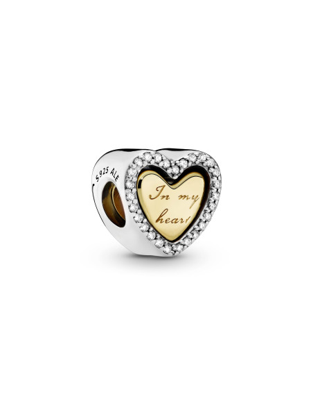 Charm Pandora Doble Corazon Encanto 747406CZ pa102