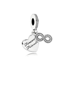 Charm Pandora Colgante Amigos Para Siempre 791948cz pa155