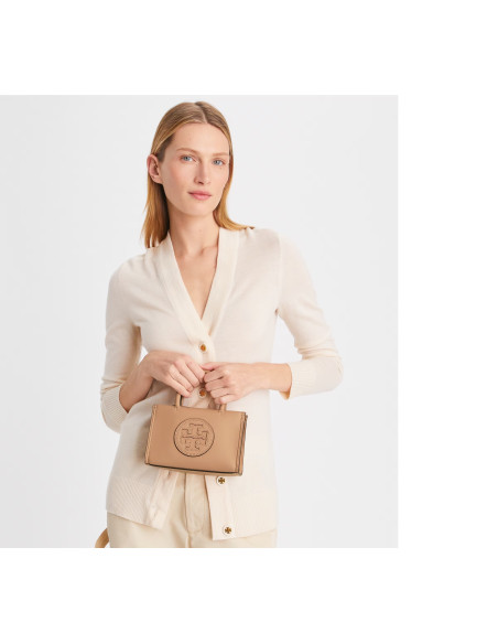 Tory Burch Mini Ella Bio Tote 145613 Light Sand