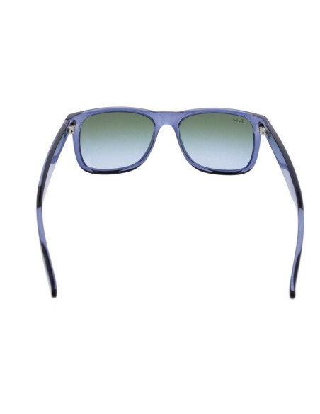 Ray Ban Rb4165 6341t0 Justin Verde Espejo Degradado Azul | Sunnies.uno