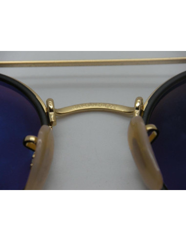 Ray Ban Rb3647n 001/57 Round Double Bridge Cafe Polarizado