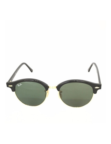 Ray Ban Rb4246 901 Clubround Negro G-15 Dorado Clasico | Sunnies.uno