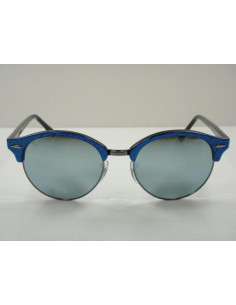 Ray Ban Rb4246 984/30 Clubround Plata Espejo Azul Original | Sunnie... 2