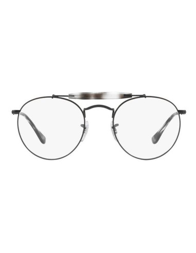 Ray Ban Oftalmico Rb3747v 2760 Round Double Bridge Negro | Sunnies.uno