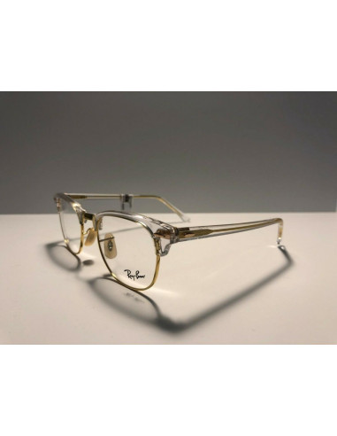 Ray Ban Oftalmico Rb5154 5762 Clubmaster Dorado Transparente | Sunn...