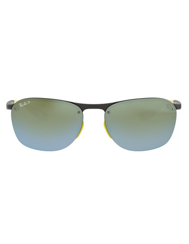 Ray Ban RB4302M F624/H1 Scuderia Ferrari Plata Amarillo