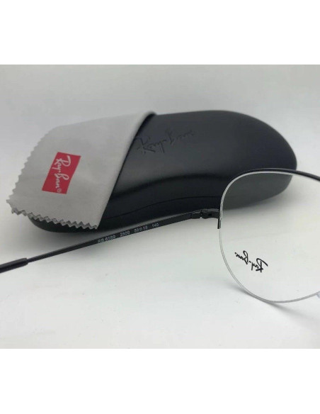 Ray Ban Oftalmico Rb6589 2509 Aviator Gaze Negro Original | Sunnies...