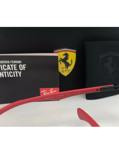 Ray Ban RB8313M F009/6G Aviator Scuderia Ferrari Fibra de carbono