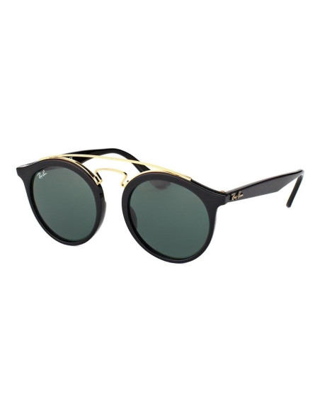 Ray Ban Rb4256 601/71 Gatsby I Negro Round Dorado Original | Sunnie...