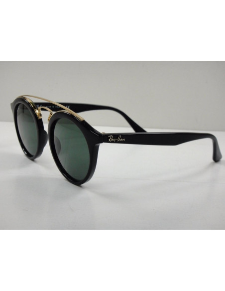Ray Ban Rb4256 601/71 Gatsby I Negro Round Dorado Original | Sunnie...