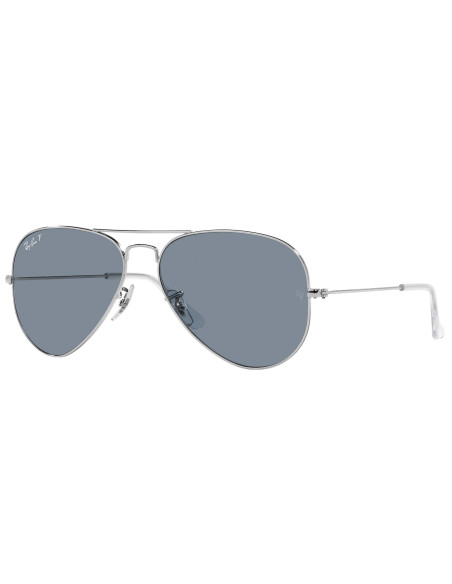 Ray Ban Rb3025 001/15 Aviator Rosa Espejo Dorado Polarizado
