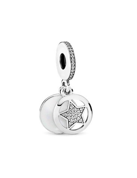 Charm Pandora  Camara Rosa con Circonita Cúbica  787986CZ pa105