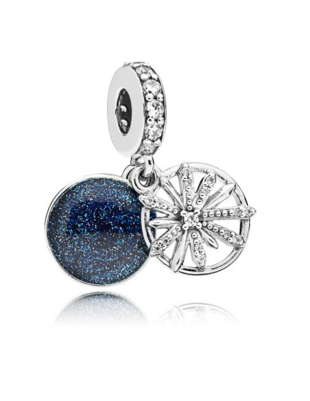 Charm Pandora  Camara Rosa con Circonita Cúbica  787986CZ pa105