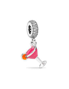 Charm Pandora  Camara Rosa con Circonita Cúbica  787986CZ pa105