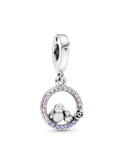Charm Pandora  Camara Rosa con Circonita Cúbica  787986CZ pa105
