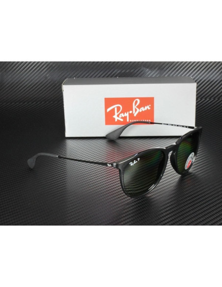 Ray Ban Rb4171 601/2p Erika Verde Polarizado Negro Icon | Sunnies.uno