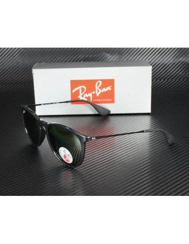 Ray Ban Rb4171 601/2p Erika Verde Polarizado Negro Icon | Sunnies.uno