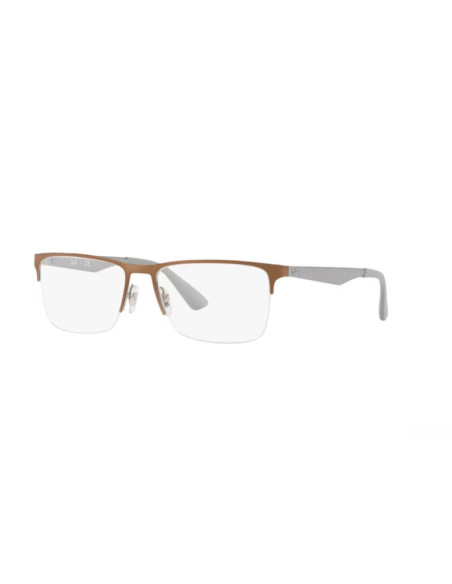 Ray ban Oftalmico RB6335 3011 Square Shape Cobre Gris Clasico