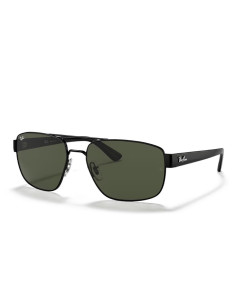 Ray Ban Rb3663 002/31 Square Aviator Negro G-15 Original