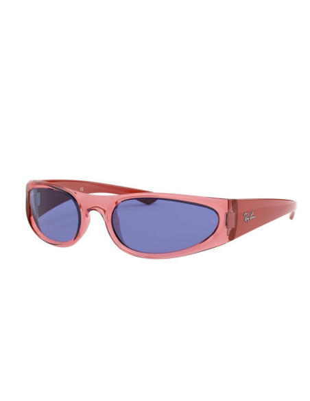 Ray Ban Rb4332 6480/80 Square Oval Acetato Rosa Azul Original | Sunn...