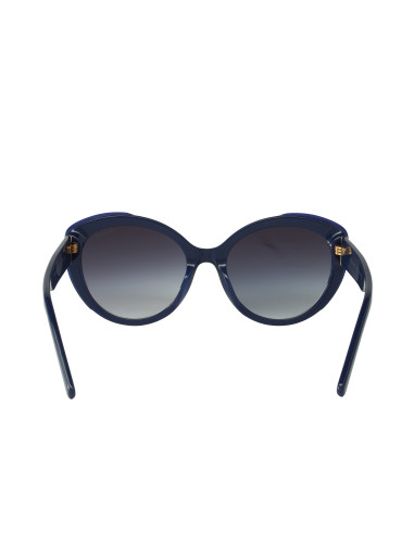 Prada SPR01Y 08V-08I Square Shape Azul transparente