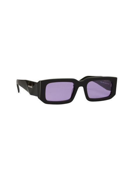 Prada SPR 06YS 027-01O Square Shape Abstract Black Purple
