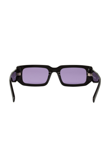 Prada SPR 06YS 027-01O Square Shape Abstract Black Purple