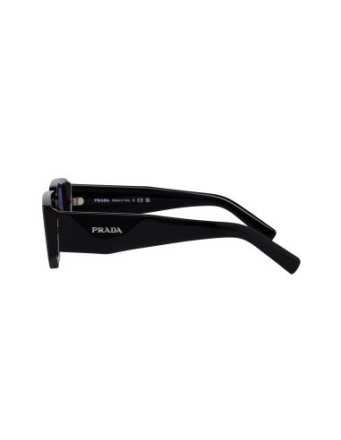 Prada SPR 06YS 027-01O Square Shape Abstract Black Purple