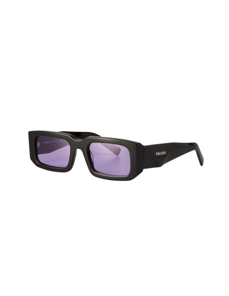 Prada SPR 06YS 027-01O Square Shape Abstract Black Purple