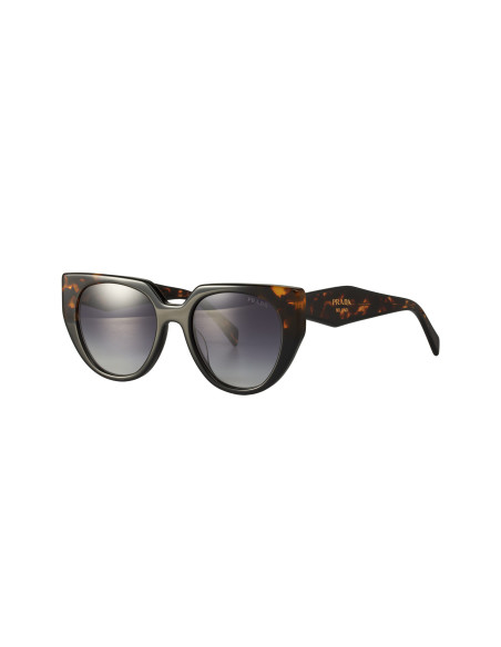 Prada SPR14W 389-0A7 Oversized Cat Eye Cafe Degradado