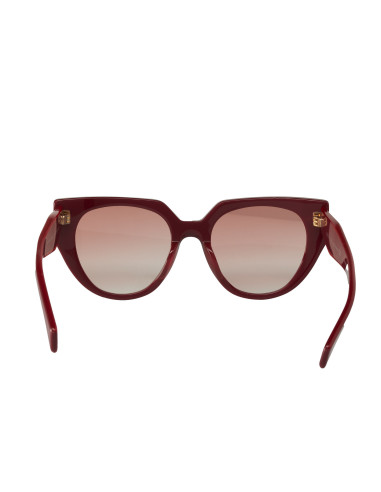 Prada SPR14W VIY-1L0 Oversized Cat Eye Vino Degradado