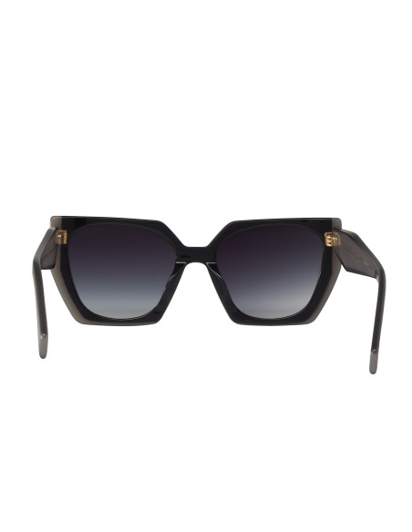 Prada SPR15W 07Q-409 Rectangle Shape Gris Degradado