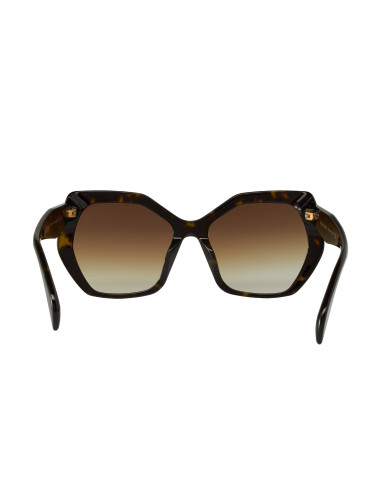 Prada SPR16R-F 2AU-4M0 Heritage Carey Cafe Degradado
