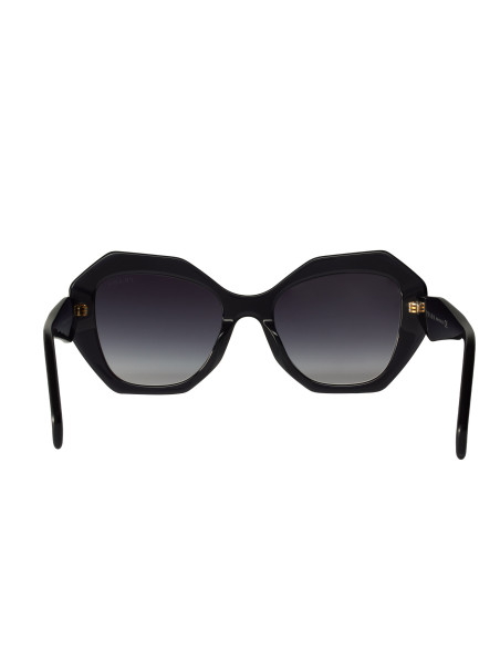 Prada SPR16W 08Q-08I Square Shape Azul transparente