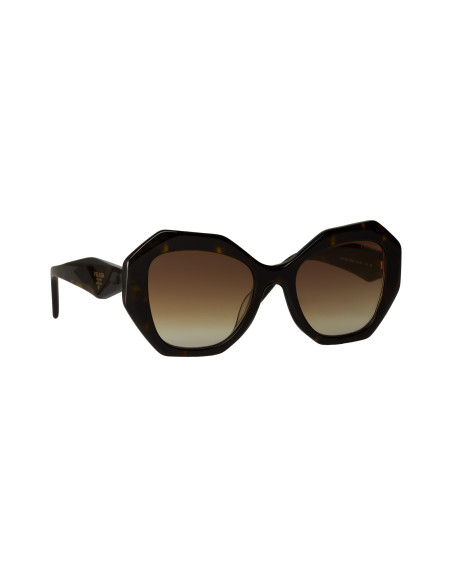 Prada SPR16W 2AU-6S1 Square Shape Cafe Degradado Carey