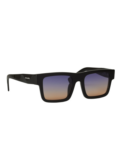Prada SPR 19WS 1AB-06Z Square Shape Black Gradient