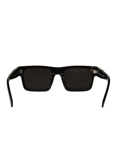 Prada SPR 19WS 1AB-2B0 Square Shape Silver Black