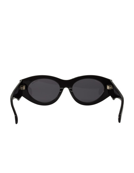 Prada PR 20ZS 1AB-5S0 Square Shape Negro Plata