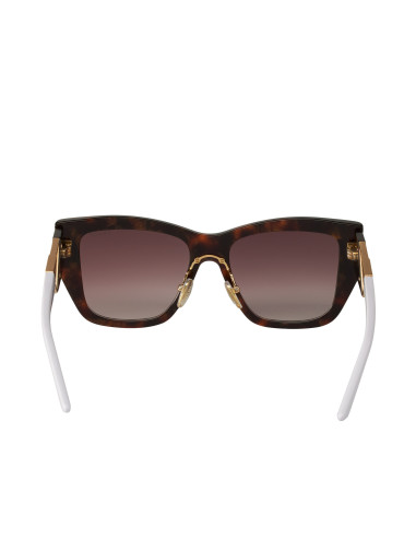 Prada SPR 21Y 07R-6S1 Square Shape Tortoise White
