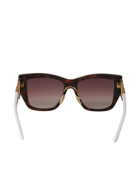 Prada SPR 21Y 07R-6S1 Square Shape Tortoise White