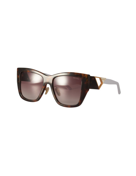 Prada SPR 21Y 07R-6S1 Square Shape Tortoise White