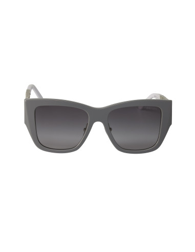 Prada SPR 21Y 07Z-08I Square Shape Gris Blanco